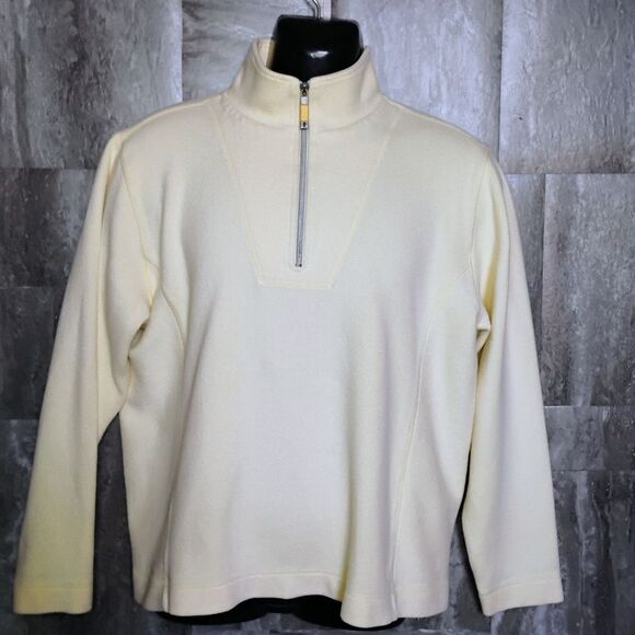 Men's Tommy Bahama Long Sleeve 1/4 Zip Pullover Cardigan Large - Picture 9 of 10